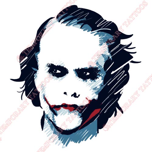 Joker Customize Temporary Tattoos Stickers NO.488
